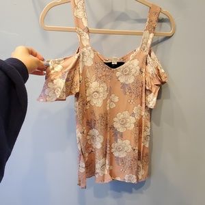 NWT Cold Shoulder Top